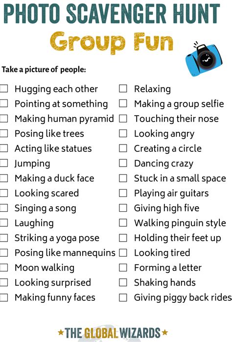 5 photo scavenger hunt ideas for kids – Artofit