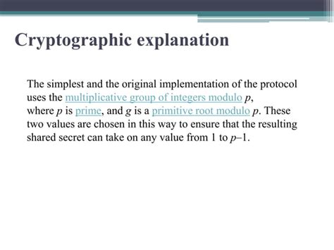 Explain an Diffie-Hellman Key Exchange Algorithm 的图像结果