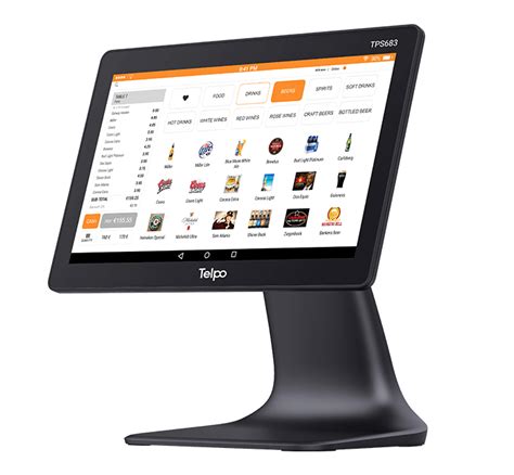 Custom TPS683 Easy to use Single Screen Cash Register Machine