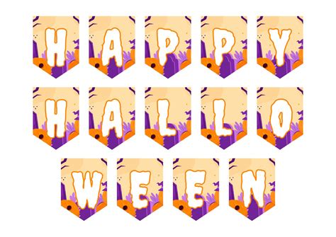 Printable Halloween Banner