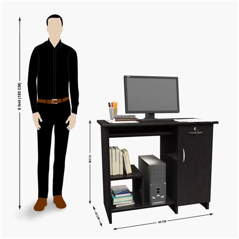 Buy Helios Robot Study Desk - Brown from Helios by Home Centre at just ...