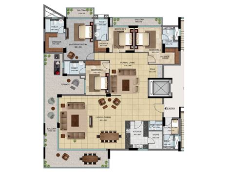 Belvedere Court 3 in Gomtinagar Extension, Lucknow: Price, Brochure ...