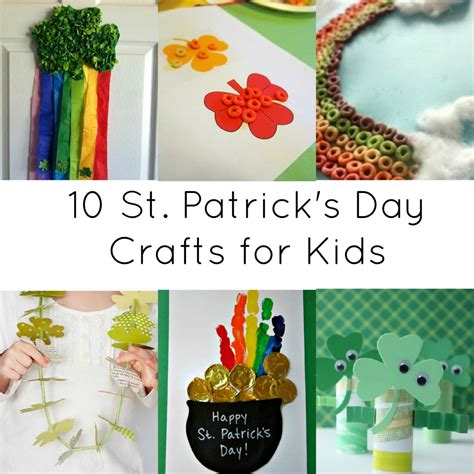 St Patrick S Day Crafts For Toddlers Printable - Printable Free Templates