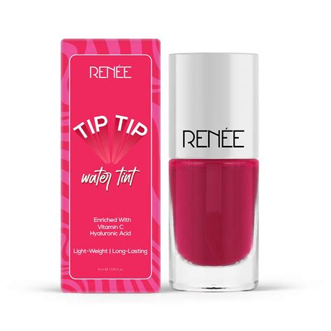Buy RENEE Tip Tip Water Tint - Pink Splash, Stain for Lip & Cheeks ...