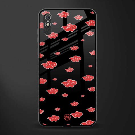 Akatsuki Naruto Anime Phone Cover for Redmi 9A | Glass Case – Mymerchandize
