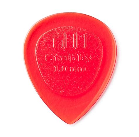 Jim Dunlop Stubby Jazz 474R10 1.0mm Guitar Picks, 6 pcs bag : Amazon.in ...