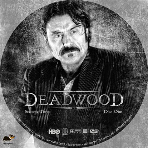 Deadwood Season 3 2006 R1 Labels 1 | DVD Covers | Cover Century | Over ...
