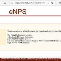 [Resolved] Nsdl E-Governance Infrastructure — unable to contribute from ...