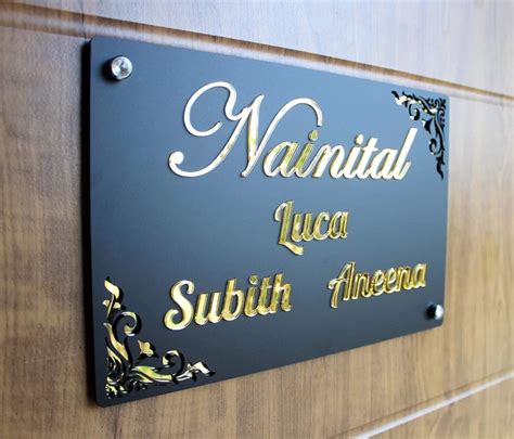 acrylic nameplate , acrylic name plates ,acrylic desk name plates ...