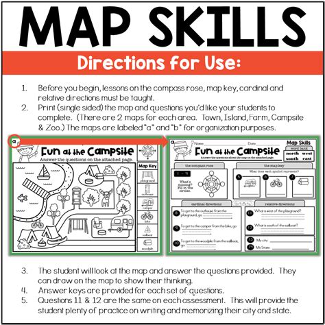 Image result for Map Worksheet