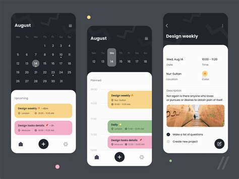 Image result for Planner App UI