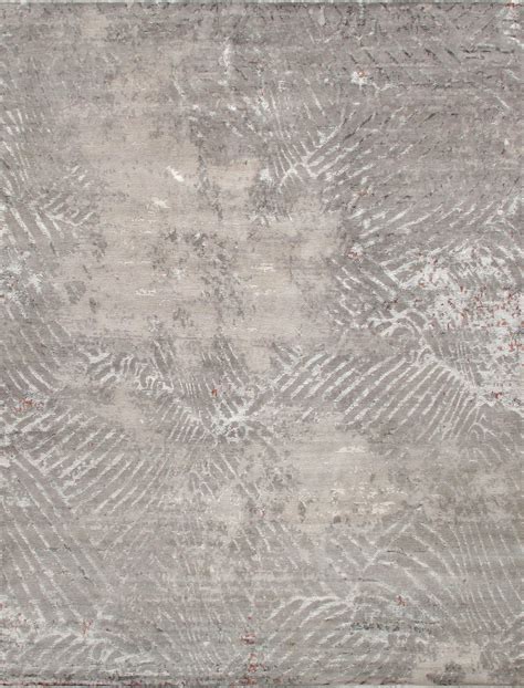 Modern Collection Hand-Knotted Silk and Wool Area Rug - 9' x 11'10" In ...