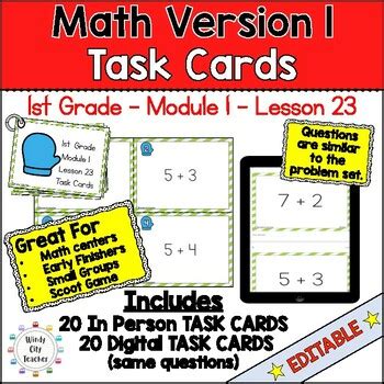 Image result for Math Lesson Module 1st Grade