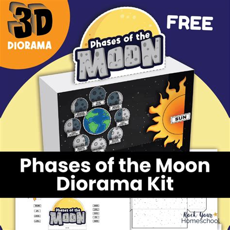 Moon Phase Diorama