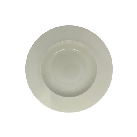 ARIANE DEEP PLATE WHITE-BIG | Liyak
