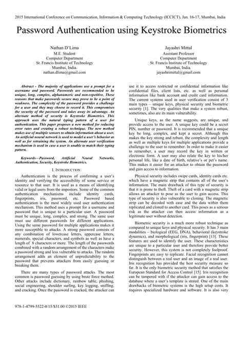 Image result for Behavioral Biometrics Authentication Keystroke