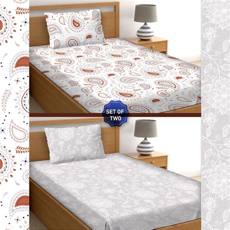Buy Best Quality Bed Sheets Online | Single Bed Sheet | Bellacasa ...