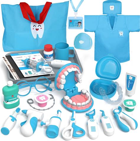 Lehoo Castle Doctors Set for Kids, Dentist Toys for Kids, Role Play ...