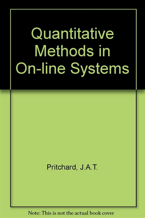 Buy Quantitative Methods in On-line Systems Book Online at Low Prices ...