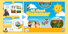 Summer Clothes Photo Display PowerPoint (teacher made)