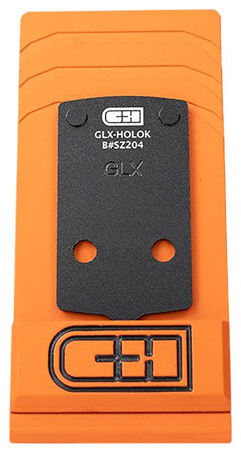 C&H Precision GLOCK 43X/48 MOS Optics Plate Kit for Holosun 407K/507K ...