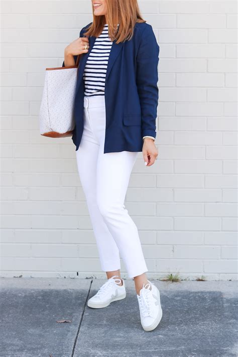 Casual Work Wear Featuring White Work Pants - Oh What A Sight To See