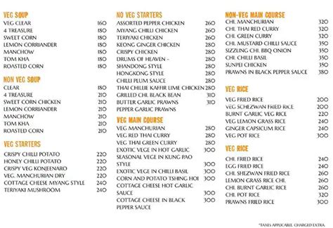 Menu at Brew Merchant. Cafe & Bar, Pune