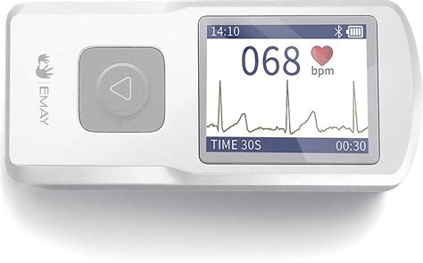 Emay Portable Ecg Monitor Record Ecg And Heart Rate Compatible ...