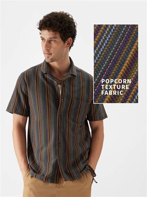 Buy Stripes: Neon Waves Knit Shirt Online