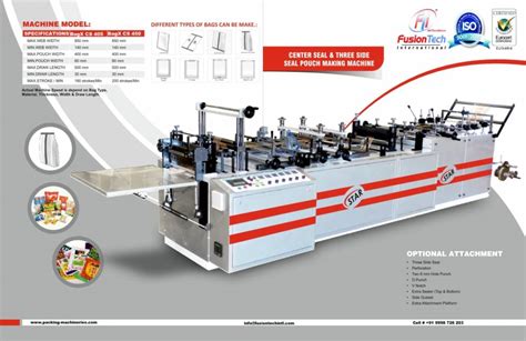 Bag Making Machine Exporter And Supplier In Turkey - FusionTech ...
