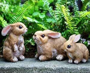 LEGIFO Bunny Decor Yard Decorations Outdoor Set of 3, Bunny Decorations ...