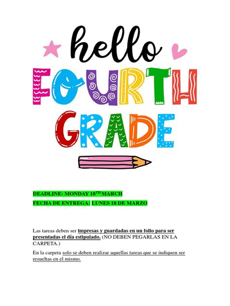 Image result for Fourth Grade Homework