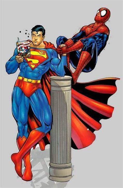 Superman vs Spider-Man by Kevin Maguire and Al Gordon | Fumetti marvel ...