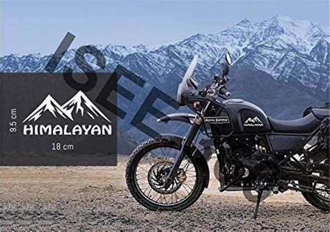 ISEE 360® Himalayan Mountain Decal Sticker and Graphics for Bike Tank ...