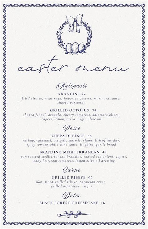 Easter Dine-In & To-Go Specials! - Rosebud Restaurants