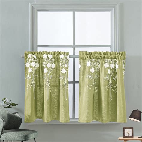 Kitchen Cafe Curtains With Rings at Tayla Stang blog