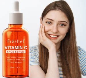 Freshel Vitamin C Serum for Skin Brightening, UV Damage & Glow Price in ...