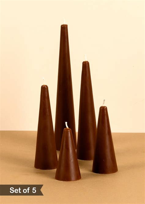 Get Sunshine Set of 5 Candles - Tarte au Chocolat Scented at ₹ 699 ...