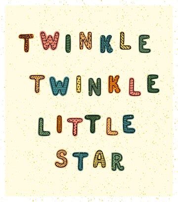 Little star fun hand drawn nursery poster with lettering | Premium Vector