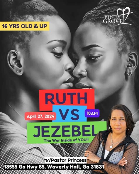 Ruth vs Jezebel, 13555 GA Highway 85, Waverly Hall, GA 31831-2511 ...