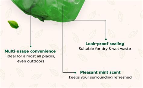 HiCare BINCARE India's 1st Pest Repellent Compostable 120 Garbage Bags ...