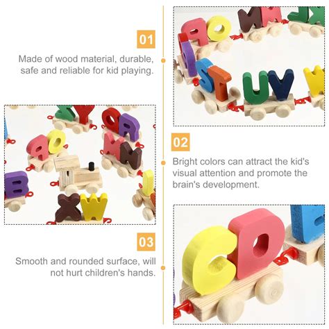 Wooden Train Building Train Set Educational - MyLittleTales