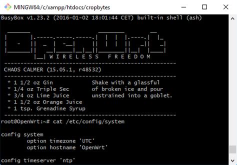 Image result for OpenWrt Command Line