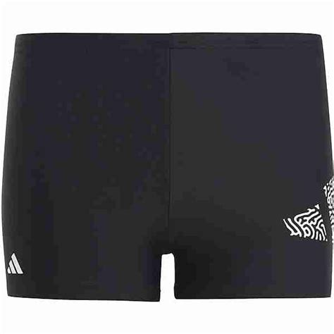 Adidas 3 BAR Badehose Jungen black-white im Online Shop von SportScheck ...