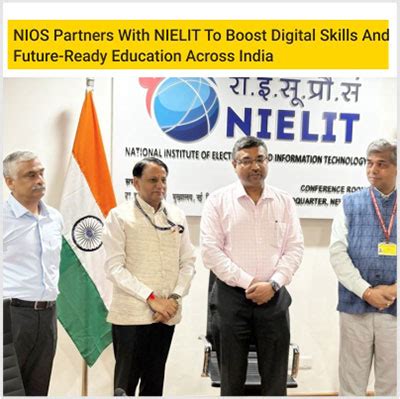 NIOS News & Media – NIOS Updates & Success Stories