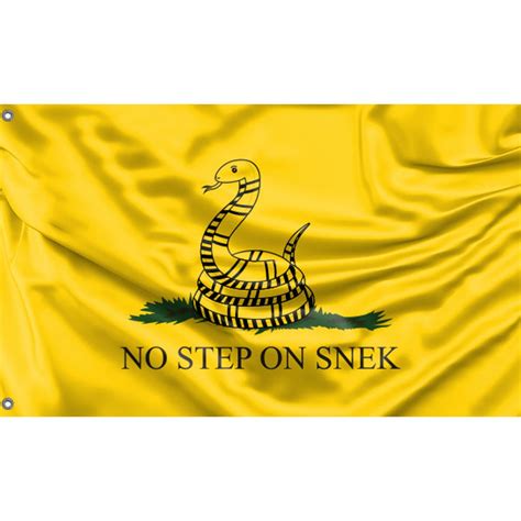 Gadsden No Step on Snake Flag Unique Design Print Hiqh Quality ...