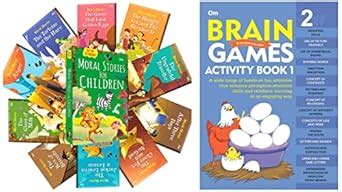 Moral Stories for Children -Set of 10 Illustrated Books (Packed in a ...