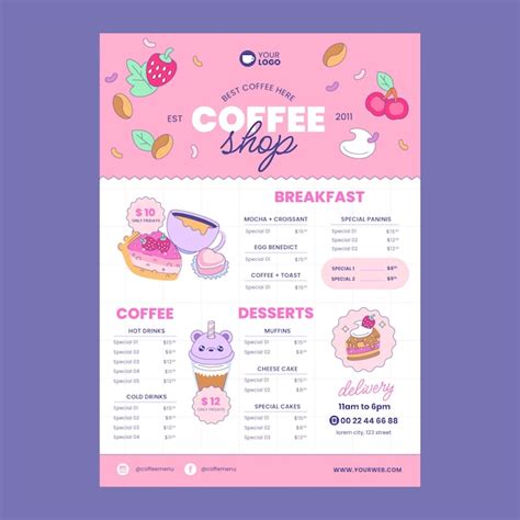 Cafe Menu 的图像结果