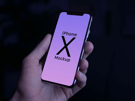 Free iPhone X in Male Hand Photo Mockup PSD Set - Good Mockups