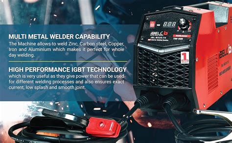 iBELL 220-78 Inverter ARC Multi Metal (SS/IRON/CARBON STEEL/COPPER ...